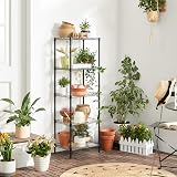 SONGMICS 5-Tier Metal Shelving Unit with Adjustable Shelves 30 x 40 x 121 cm view 7