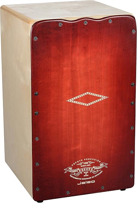 Pepote PEJAL Jaleo - Cajón flamenco, color rojo: Amazon.es: Instrumentos musicales