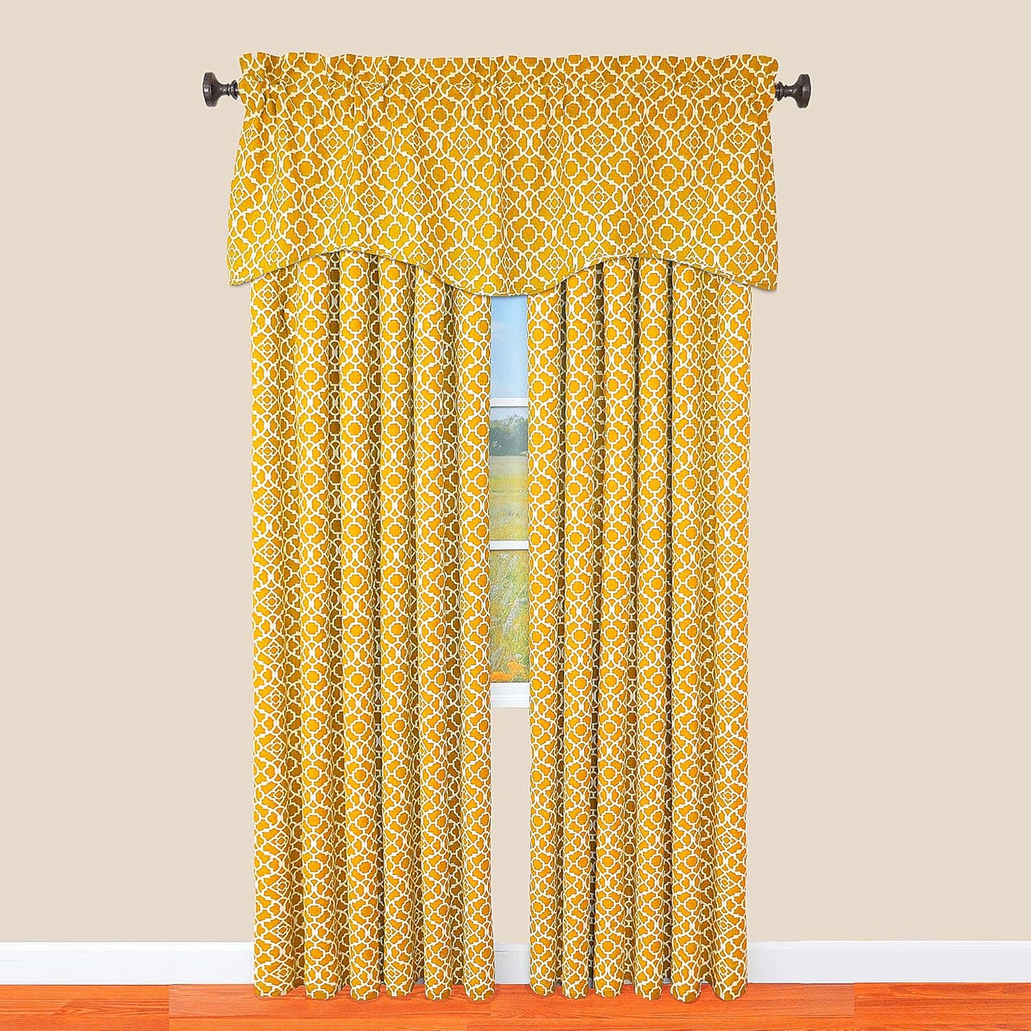Waverly Lovely Lattice Valance Mimosa Home Valances Home Decor