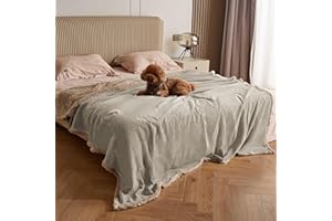 Kritter Planet Large Waterproof Bed Blanket for Intimacy, King Size Love Couples Bed Cover Leakproof, Reversible Protector Furniture Couch Cover for Dogs Pets, Washable, Stain Proof, Hair Resistant