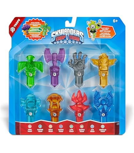 Amazon.com: Skylanders Trap Team: Element Value Trap Pack (8 Traps