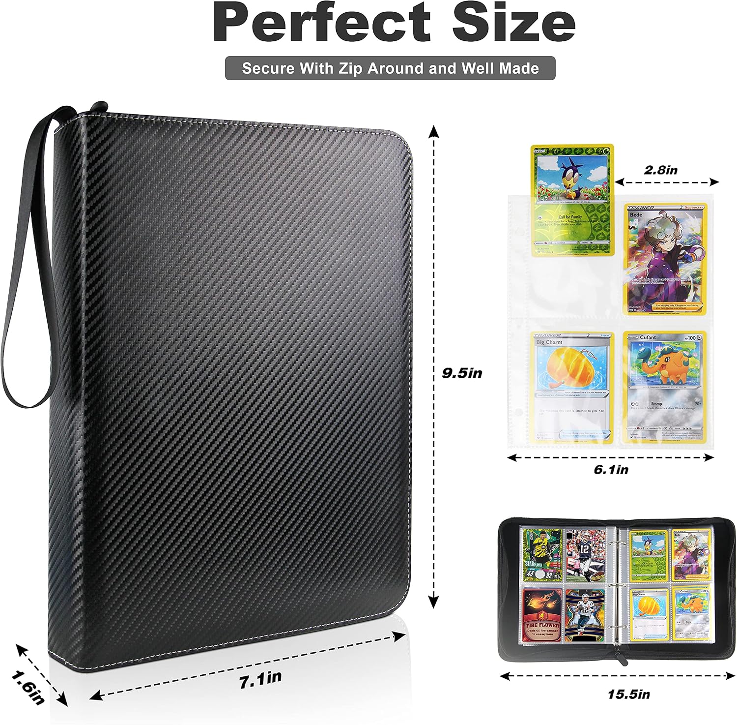 TONESPAC Black Cards Holder Album - Image 3