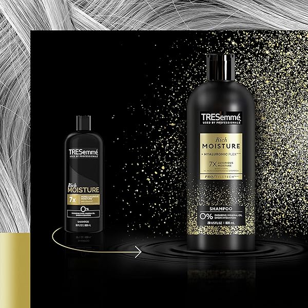 TRESEMMÉ HYDRATING SHAMPOO RICH MOISTURE FOR DRY HAIR FORMULATED WITH PRO STYLE TECHNOLOGY 28 FL OZ