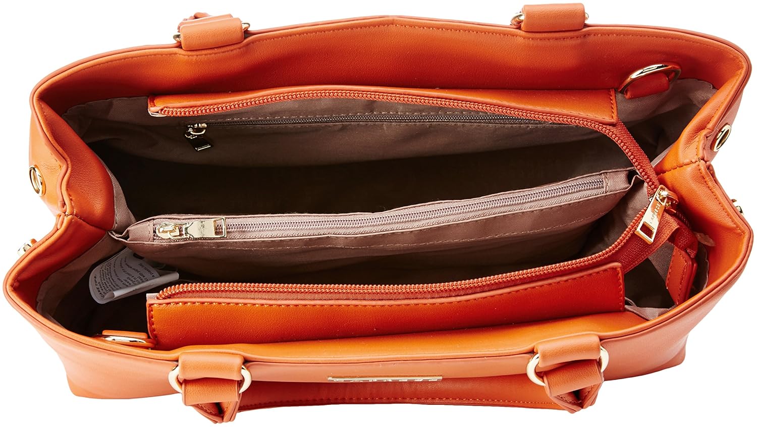 caprese shally women's satchel (orange)