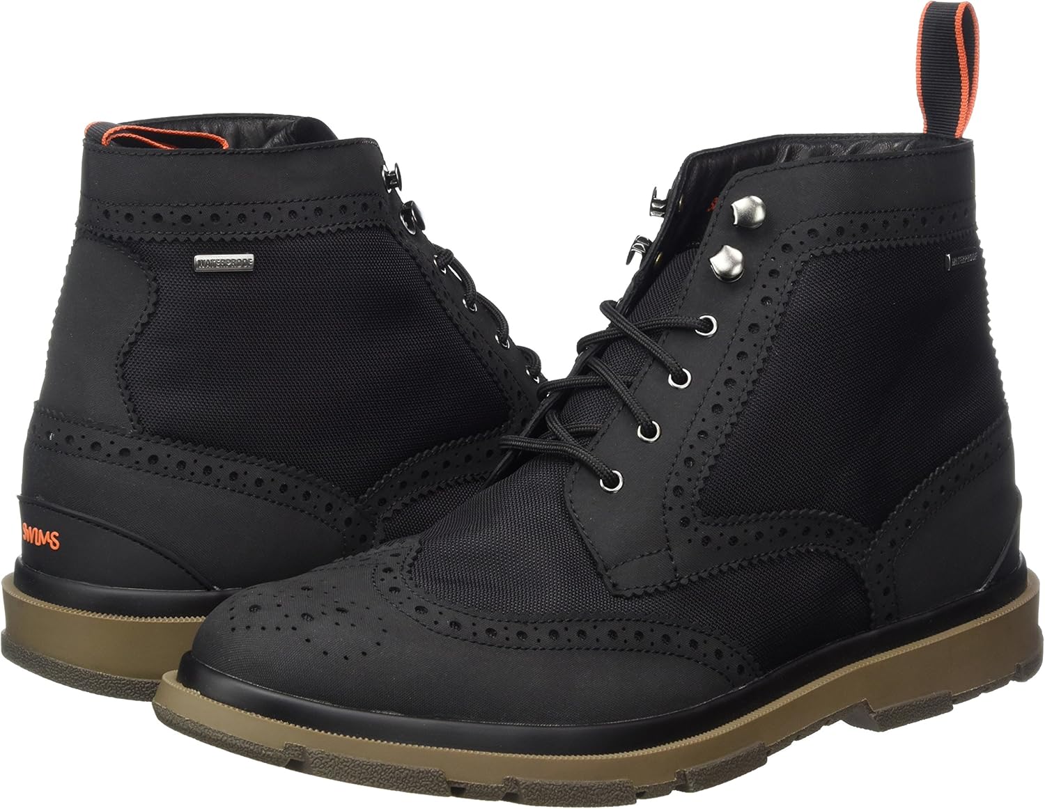swims storm brogue high waterproof boot