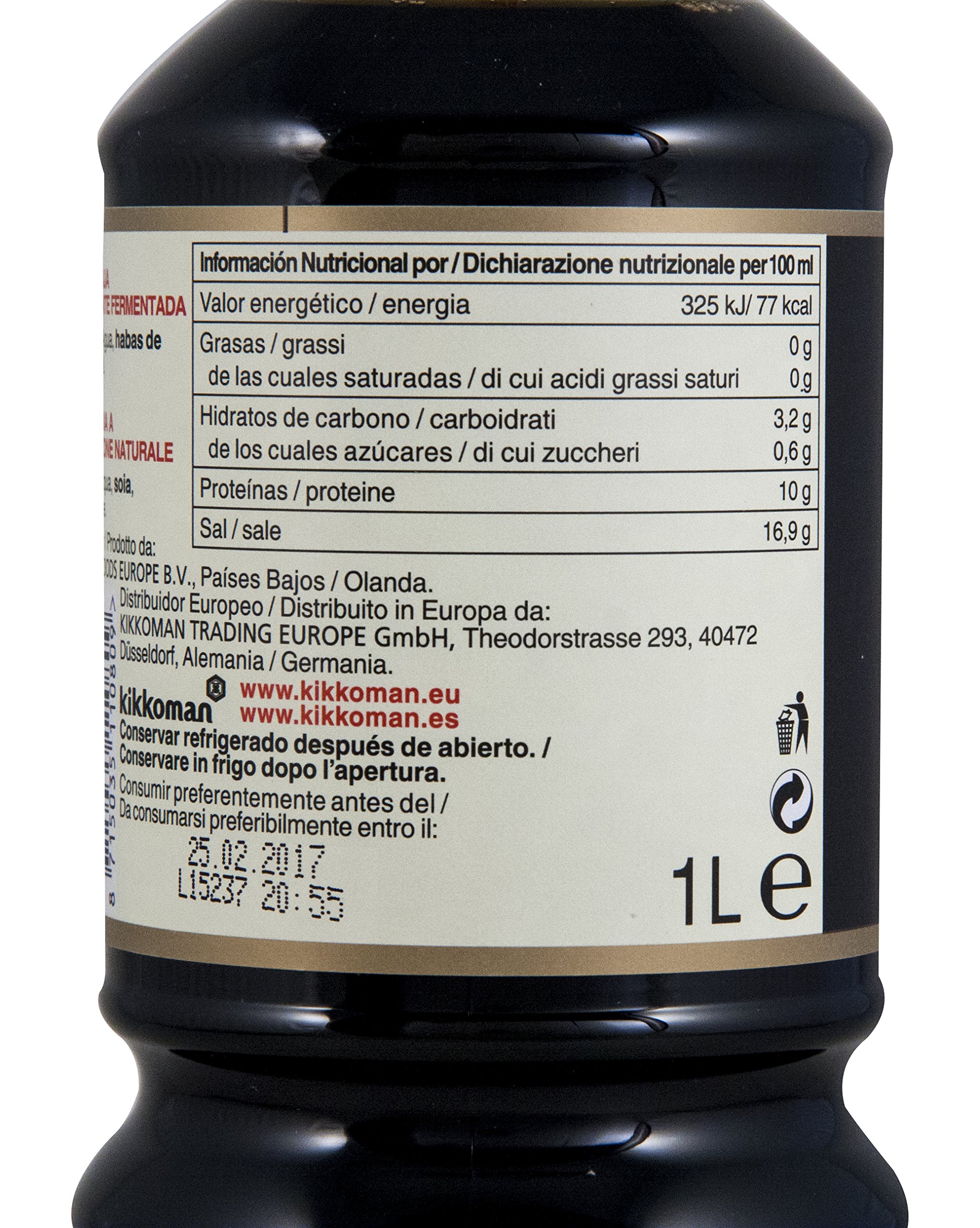 KIKKOMAN - Sojasoße (Pet) - (1 X 1 LTR) (Packung mit 2) 2