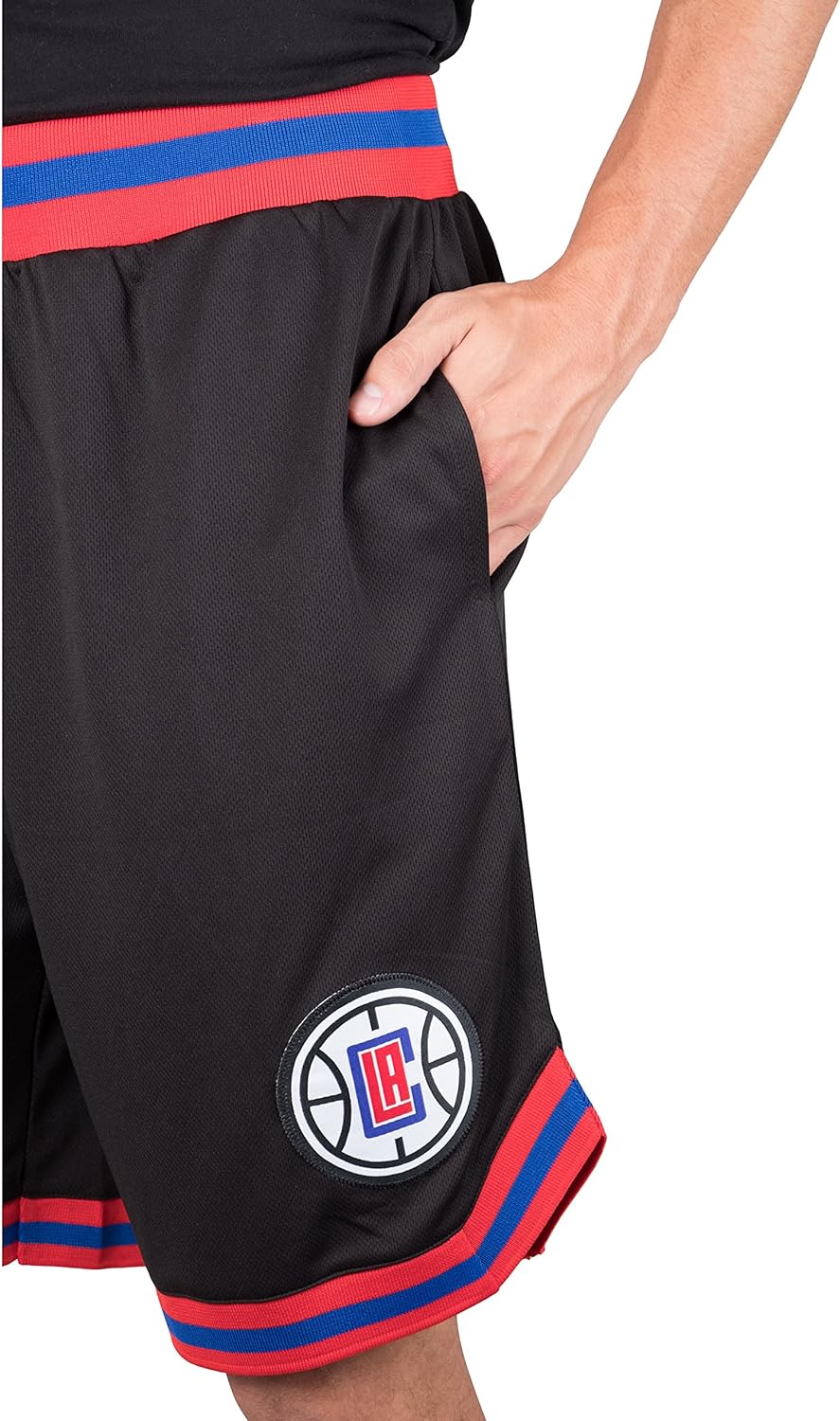Ultra Game NBA Men's Basketball Active Woven Shorts : Clothing