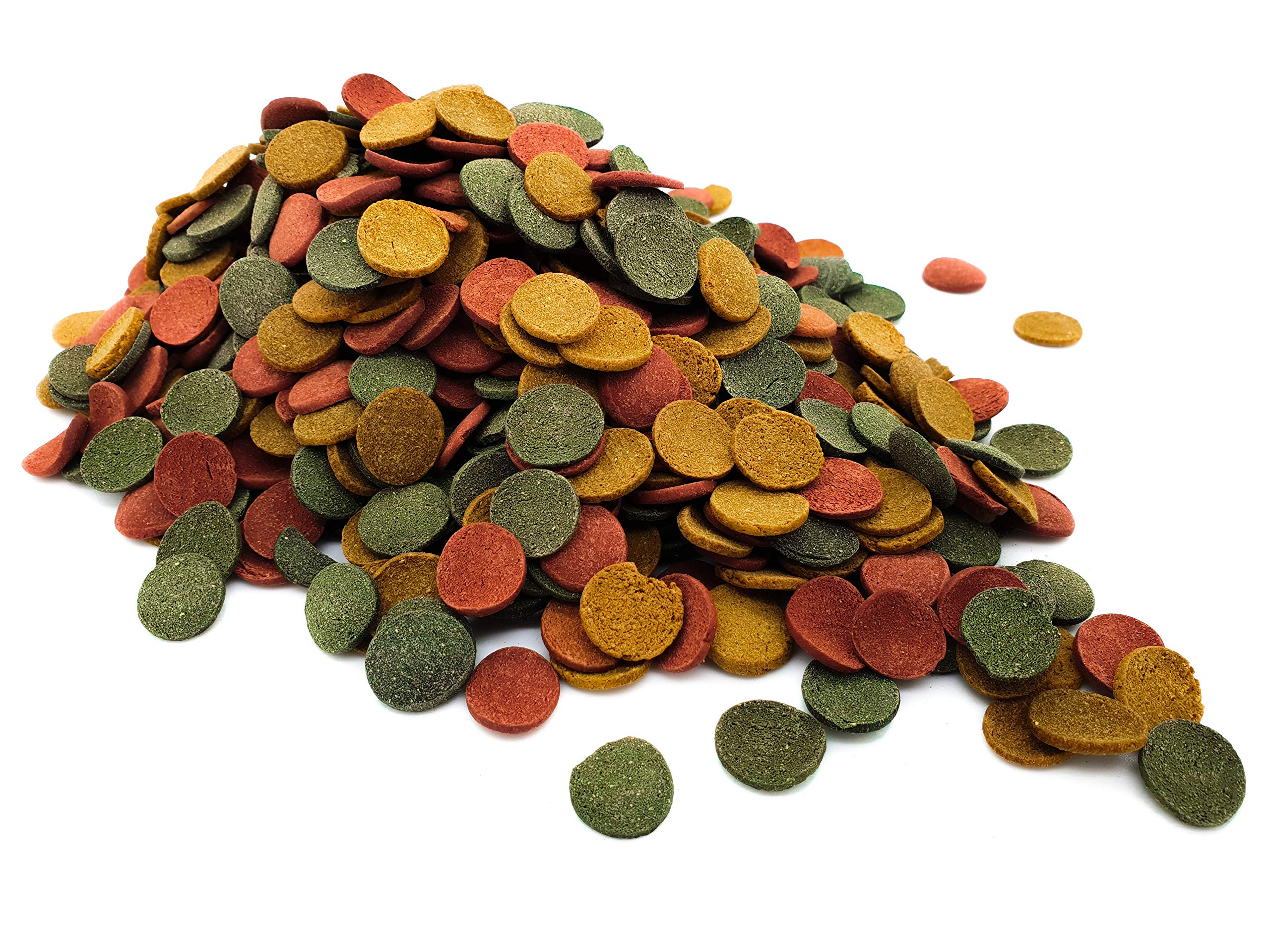 HERONS - Algae Wafer Mix - 16 mm Sinking Wafers with Spirulina - For All Bottom Feeding Fish - With Vitamins and Minerals - Enhance Colour and Improves Digestion - 800 Grams