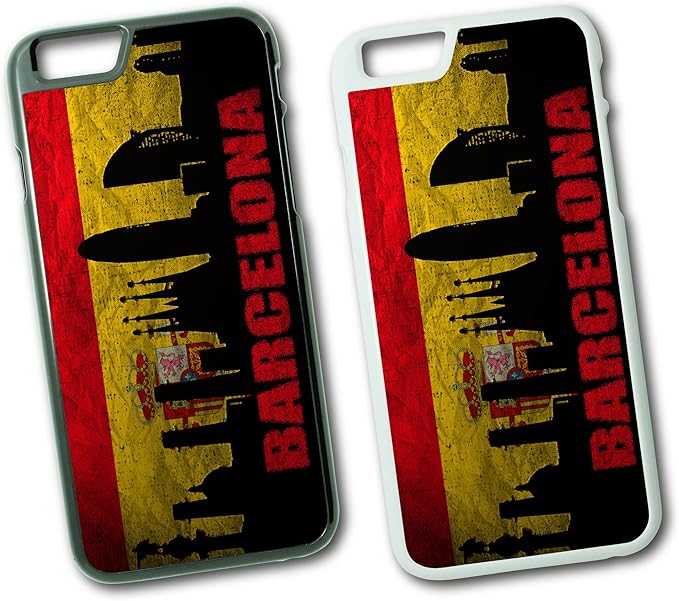 iPhone España Funda dura 2 Barcelona funda para teléfono móvil: Amazon.es: Electrónica