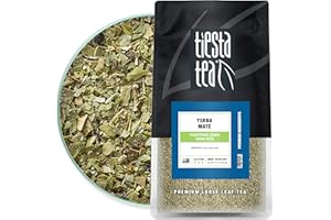 Tiesta Tea - Yerba Mate | Traditional Green Maté Tea | Premium Loose Leaf Tea | High Caffeinated Tea | Make Hot or Iced Tea &