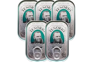 5 x Tenorio Tuna Fillet Olive oil with Capers/Portugal