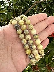 Yellow Turquoise Crystal Bead Bracelet