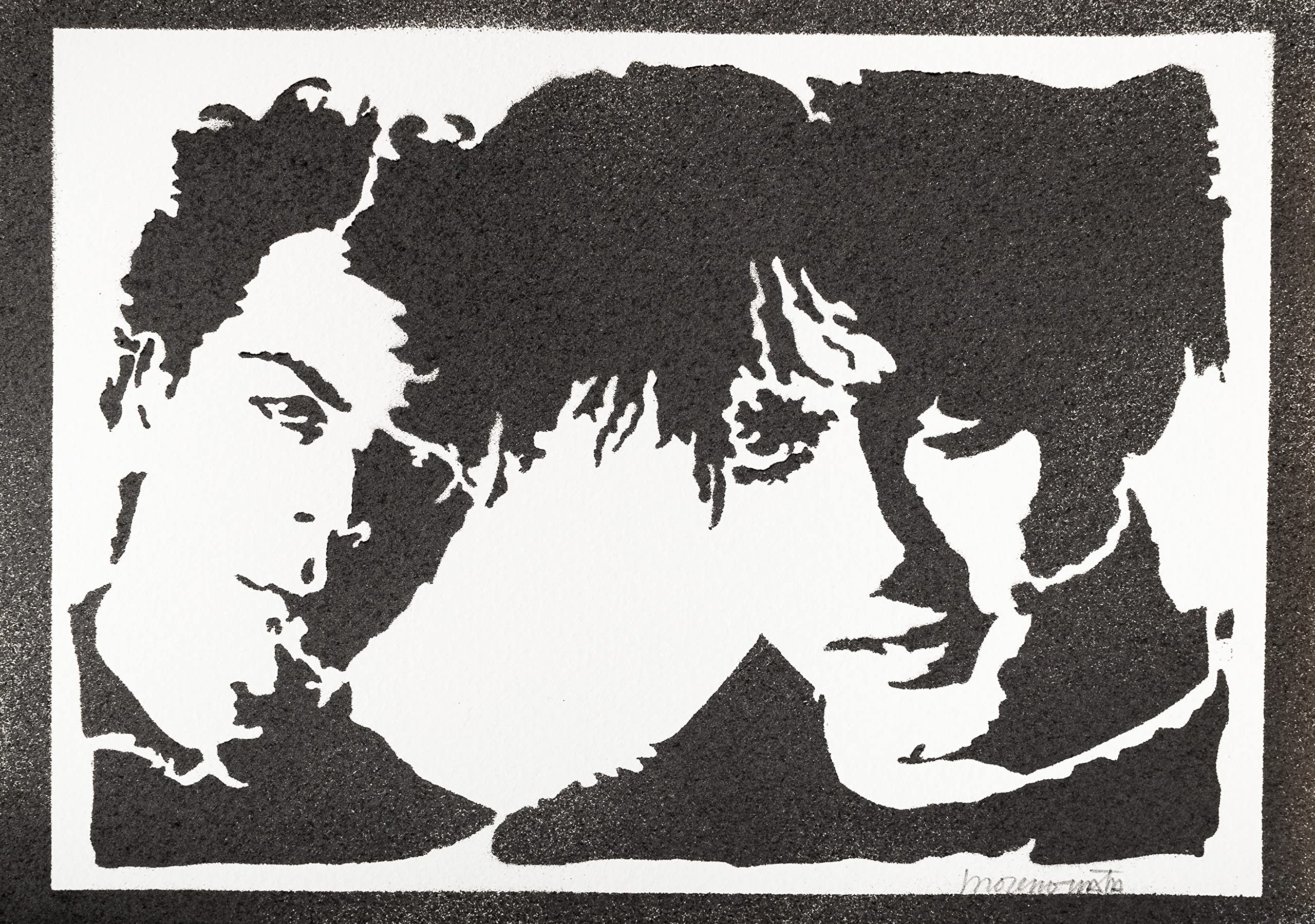 moreno-mata Real Handmade Graffiti The Cu... Music Poster Room Decor Home Wall Art Decoration Bedroom Gifts for Men and Women