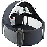 Pamo babe Portable Bassinet and Play Space Baby Dome Travel Crib for Newborn