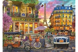 Ravensburger Paris at Dawn 1000 Piece Jigsaw Puzzle for Adults - 12000885 - Handcrafted Tooling, Made in Germany, Every Piece