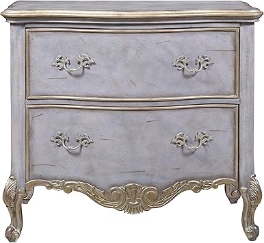 Amazon Com Pulaski Soft Gray Accent Chest With Elegant Curved