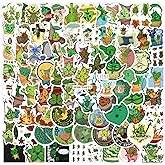 130Pcs Cool Korok Stickers Pack, Aesthetic Decal for Water Bottle, Laptop, Phone, Scrapbook, Journal Skateboard Toddler for Party Supply Favor Decor