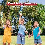 JOYIN 24 Pack 14.6 inch Big Bubble Wands Assortment 4 Colors each (2 Dozen) view 5