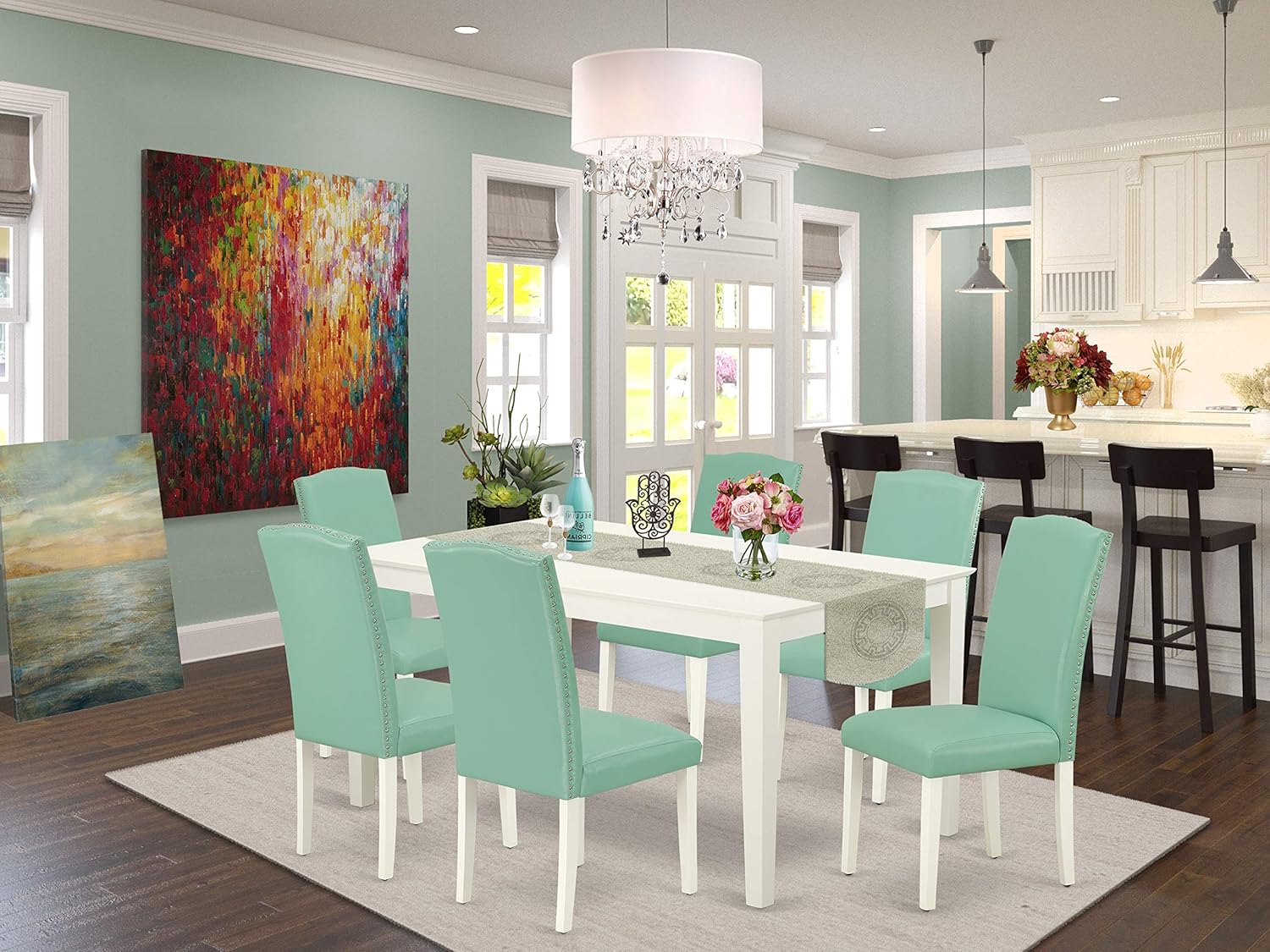 Best Kitchen Dining Table Set 7Pc