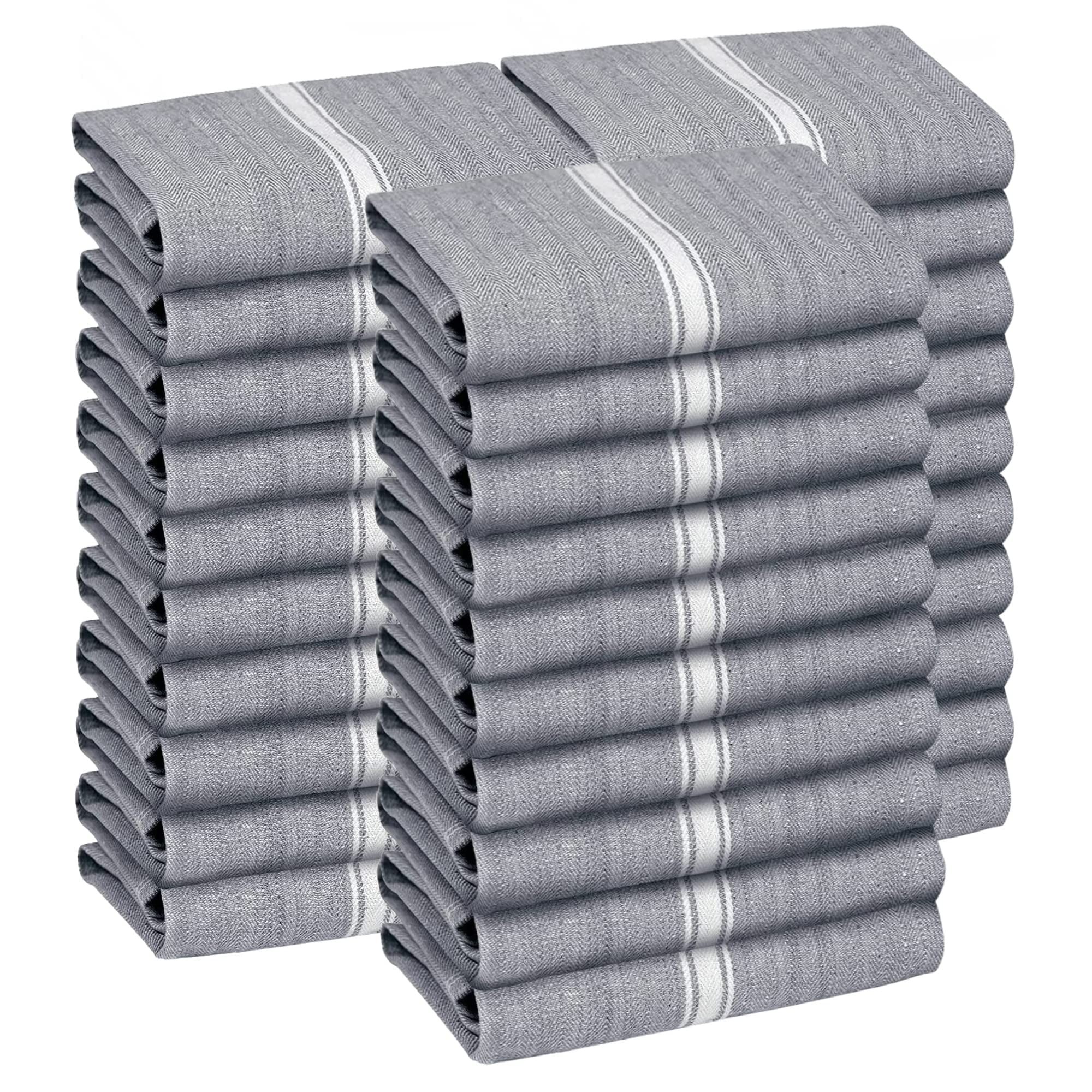 Zeppoli Gray Base/Kitchen Towel 30-Pack — image 1