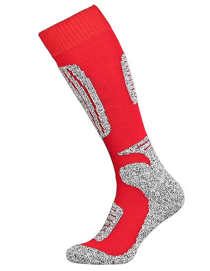 Tobeni 2 Paar Skisocken Funktionssocken Snowboardsocken Winter-Socken für Damen und Herren