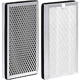 Zouhwaso 2 Pcs MA Series 15 Replacement Filter, 3-in-1 Composite Filter with H13 True HEPA, Activated Carbon and Pre-filter for Air Purifier