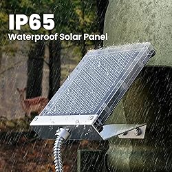 POWOXI 6V Solar Panel for Deer Feeder: 1.5W
