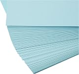House of Card & Paper A4 Pastel Blue 220gsm Coloured Card Pack 100 view 4