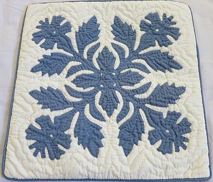 Amazon Com Hawaiian Quilt 2 Throw Pillow Cover 16x16 100 Hand