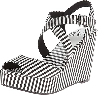 white wedges amazon