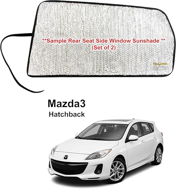 Side Window Rear Seat Reflective Sunshade Sun Shade