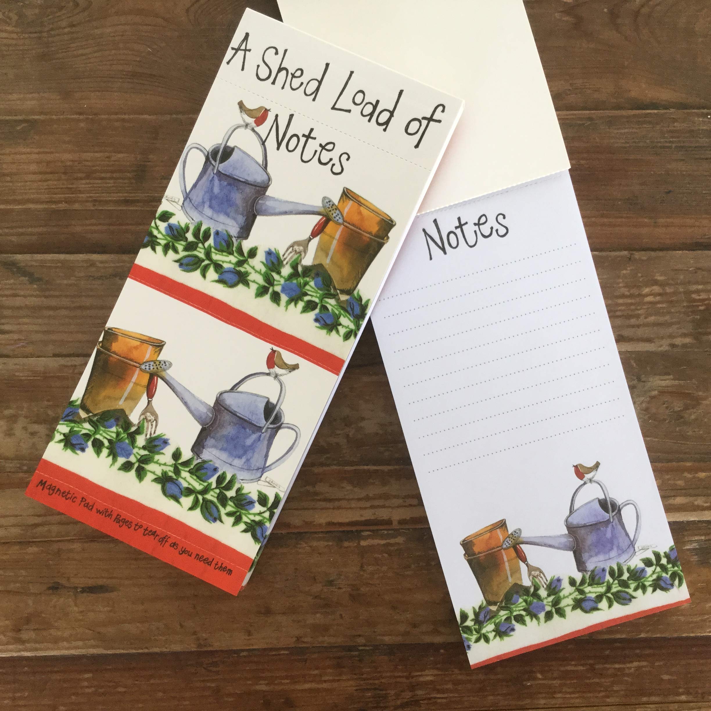 ALEX CLARK Shed A Load of Notes Magnetic to Do List - Planner - Shopping List - Grocery List