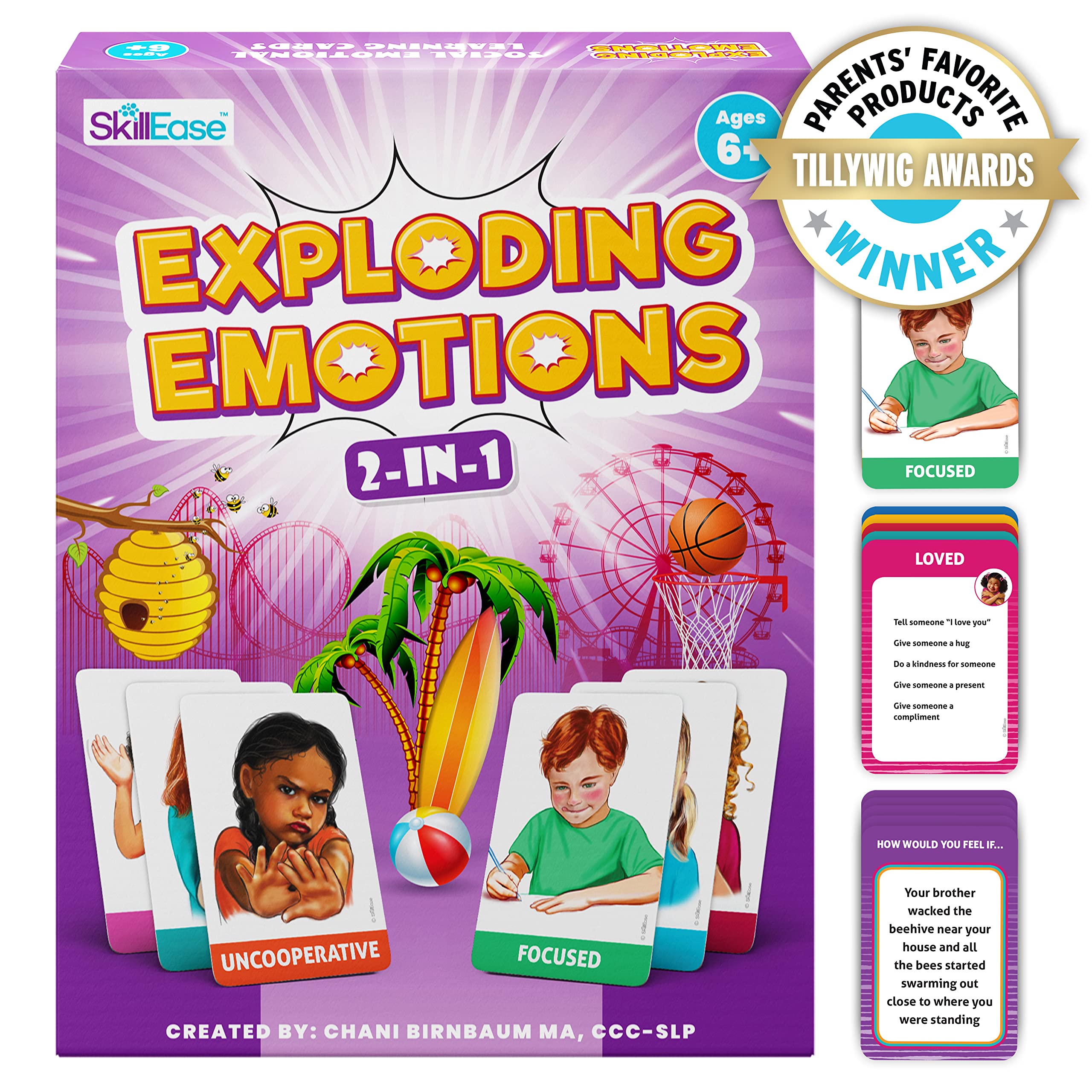 Mua Exploding Emotions Flashcards and Game: 2 in 1, Hilarious Family ...