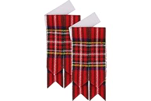 DSS KILT Scottish Traditional KILT HOSE FLASHES for Men-Men's Kilt Accessory