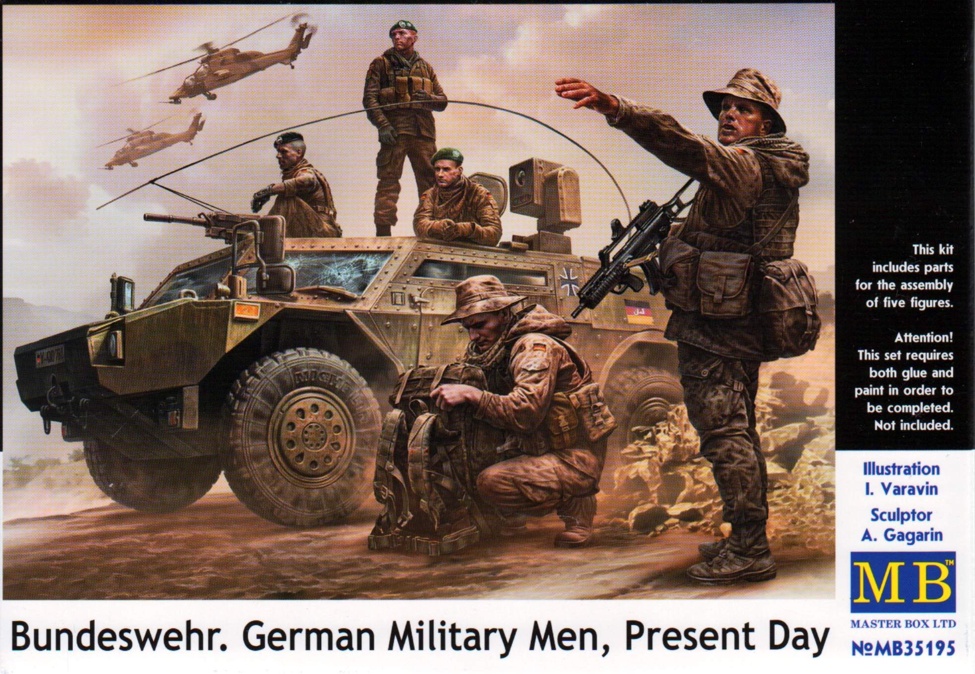 Masterbox 1:35 - Bundeswehr German Military Present Day