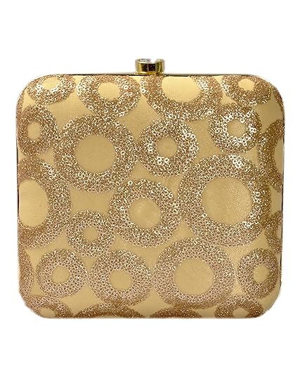 Duchess Handicraft Flower Box Clutch Evening Bags For Women Handbags Purse For Party