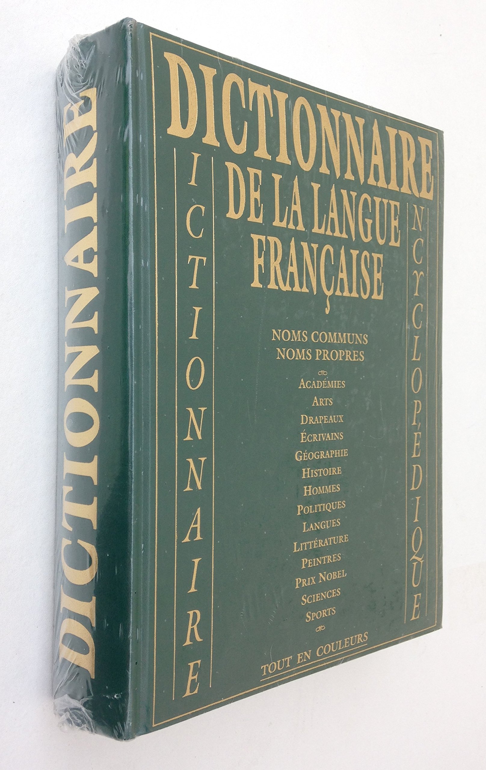 Amazon Fr Dictionnaire Encyclopedique De La Langue Francaise Livres