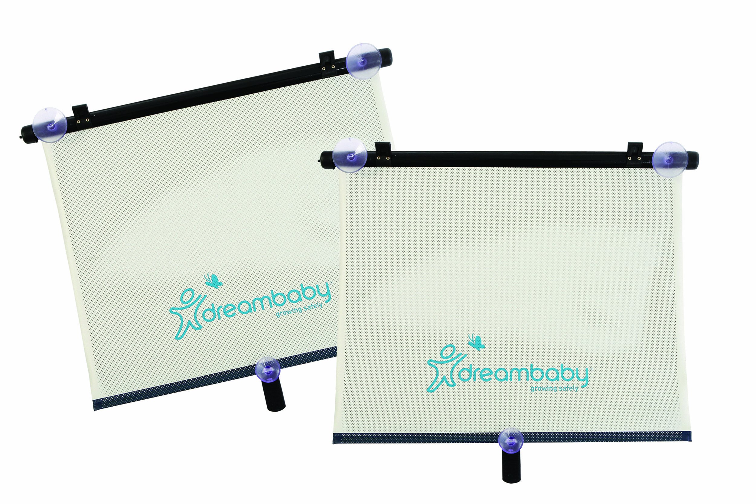 Dreambaby Wide Car Shade Window Roller (50 x 53 cm) 2 Pack