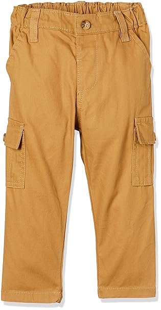 Baby Boys Straight Regular Fit Trousers