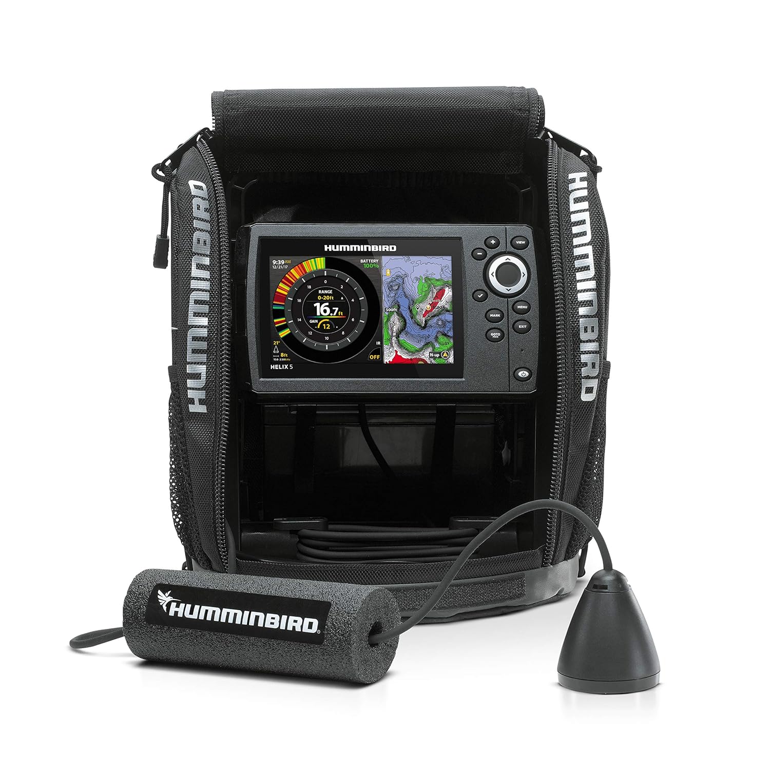 Humminbird Ice Helix 5 Fishfinder Chirp GPS G2, Sonar GPS System