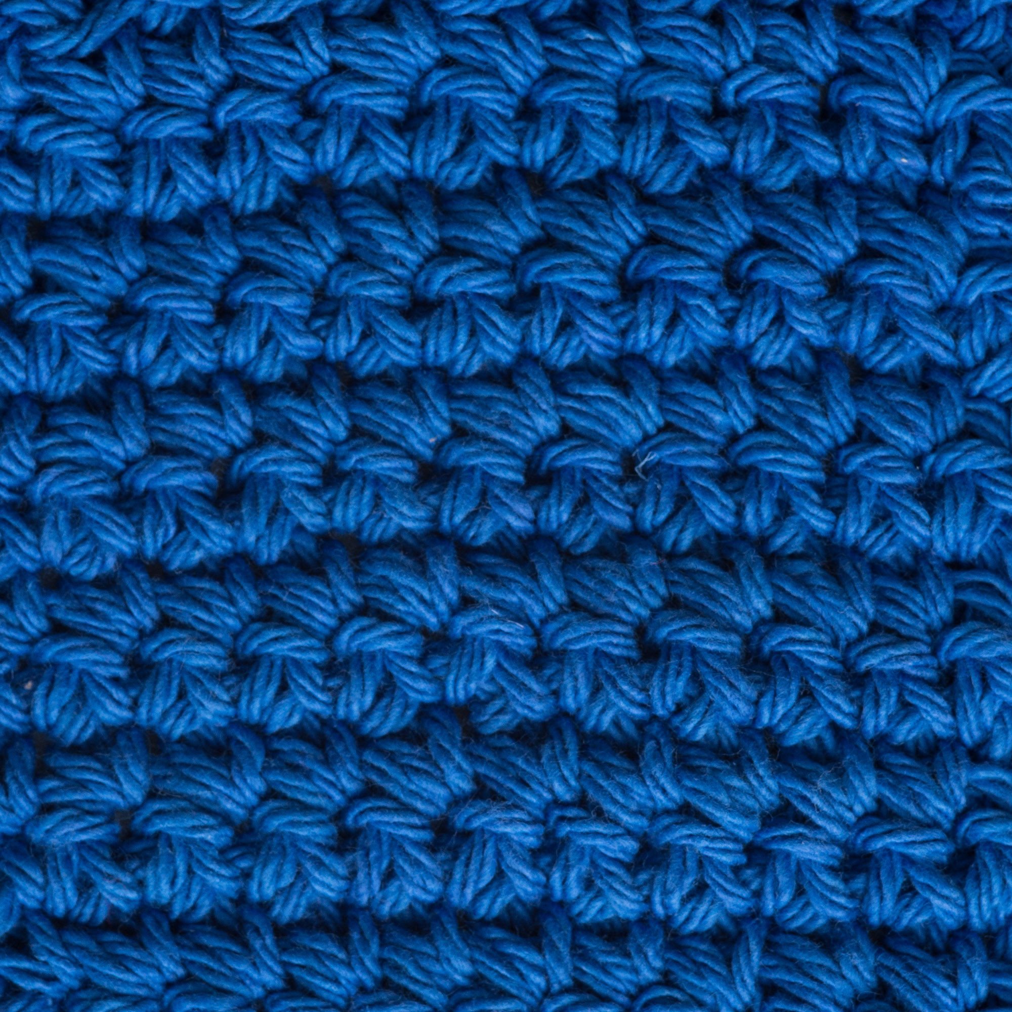Lily Sugar 'N Cream The Original Solid Yarn, 2.5oz, Medium 4 Gauge, 100% Cotton - Blue - Machine Wash & Dry