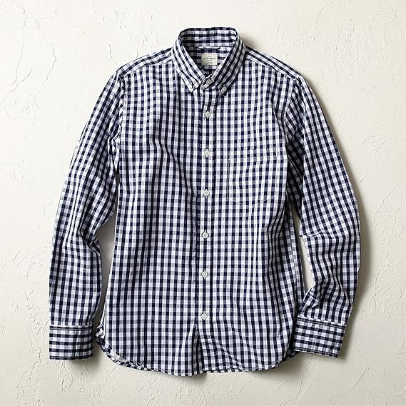 Amazon Co Jp Harvard ハーバード ギンガムチェックシャツ メンズ 服 ファッション小物