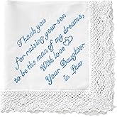 Wedding Handkerchief - Something Blue for Bride on Wedding Day - Bridal Weddings Hankie