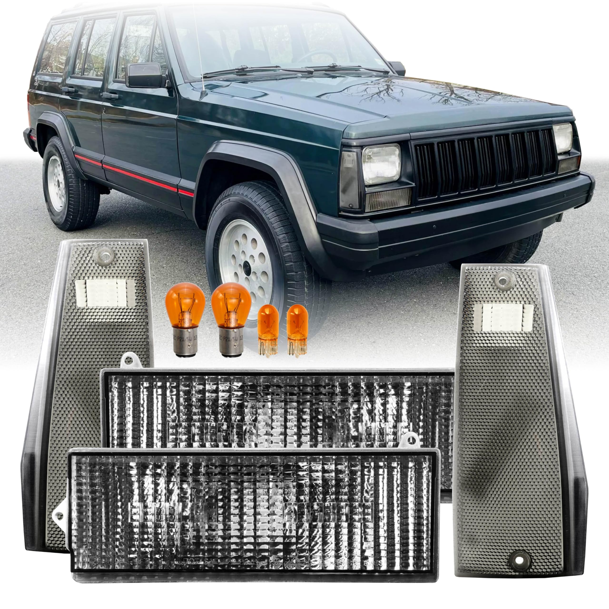 USR 84-96 XJ SUV Front Lights – Side Parking and