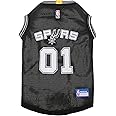 Pets First NBA SAN ANTONIO SPURS DOG Jersey, Large - Tank Top Basketball Pet Jersey