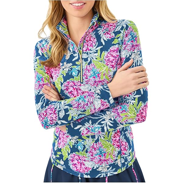 Lilly Pulitzer Women's Brockton Sweater Low Tide Navy X Jolie