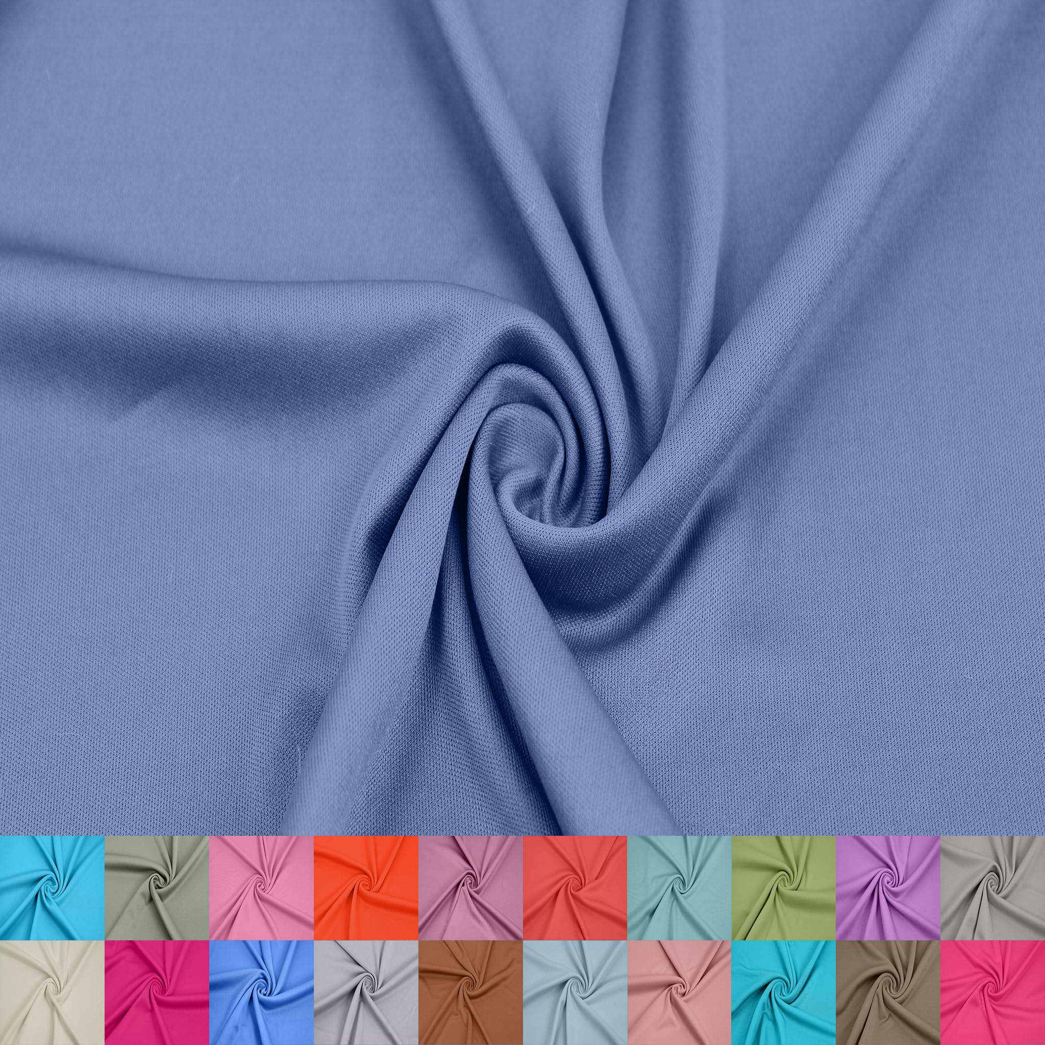 Texco Inc 60" Wide 100% Polyester Interlock Lining