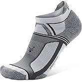 Balega Hidden Contour Impact Resistant/Cushioning Performance No Show Athletic Running Socks for Men & Women (1 Pair)