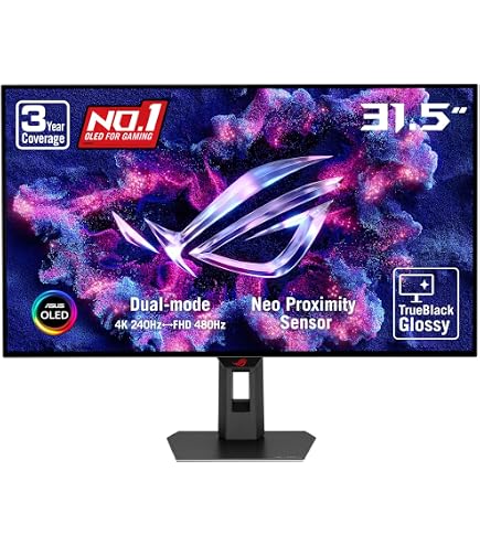 Amazon.com: ASUS ROG Swift OLED PG32UCDM Gaming Monitor ― 32 Inch