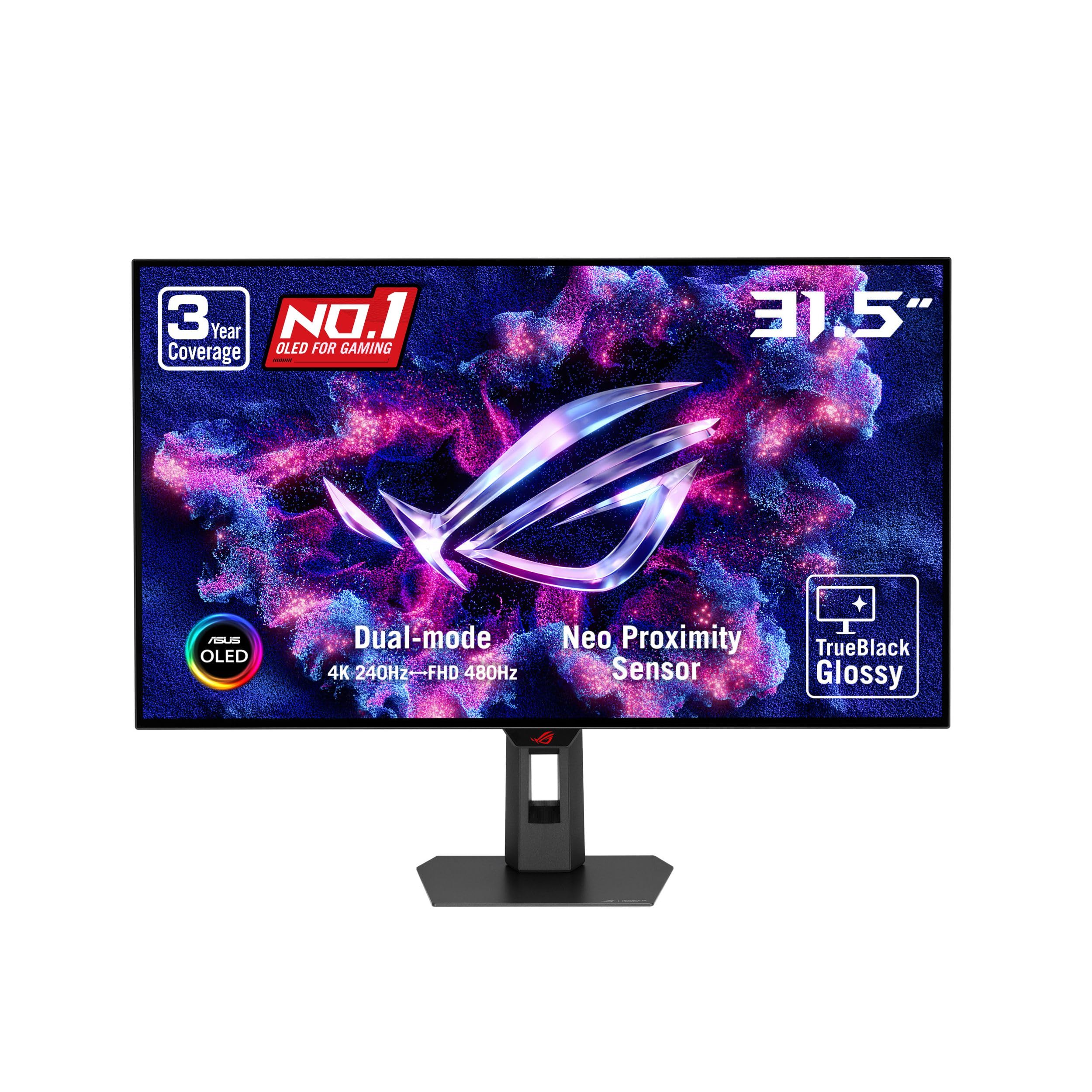 ASUS ROG XG32UCWMG 32 Inch 4K 240Hz Glossy OLED G-SYNC Gaming Monitor